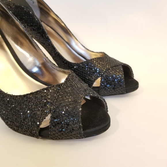 Alfani Lyrra Peeptoe Heels, Size 9.5M - Picture 3 of 14